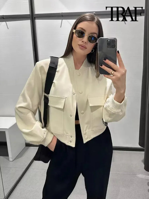 ChicVintage Bomber Jacket